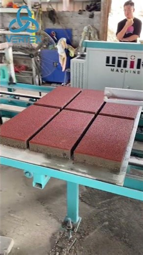 Fully Automatic Concrete Block+Paver Block Making Machine #concreteblock #pavers #brickmakingmachine