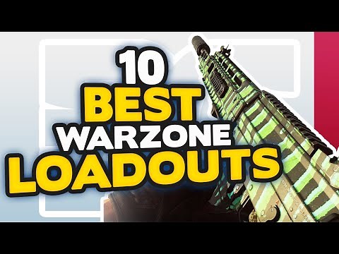 TOP 10 BEST LOADOUTS in WARZONE (Best CLASSES & GUNS) | CoD Warzone Tips