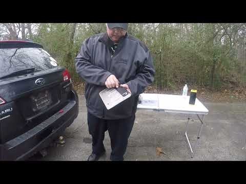 Installing a AUTO-Vox Solar Power Backup Camera.