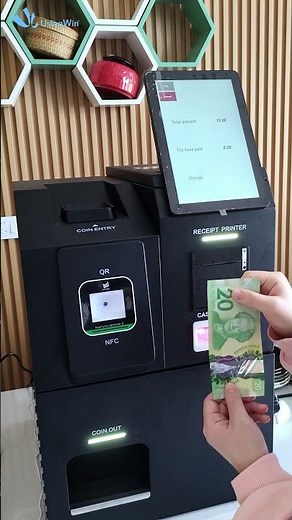 How Does This Cash Machine Give Change So Fast?