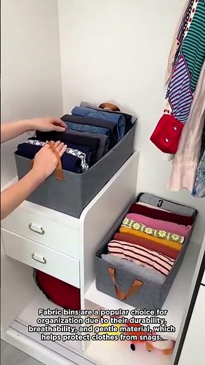 Revolutionize Your Wardrobe with Smart Fabric Storage