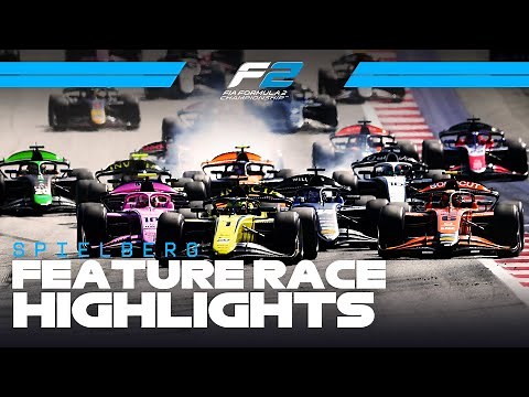 F2 Feature Race Highlights | 2025 Austrian Grand Prix