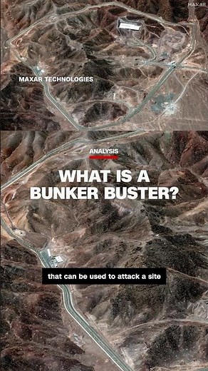 Analysis: What is a bunker buster?
