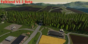 Falkland Map v 2.0 - FS19 mod - FS19.net