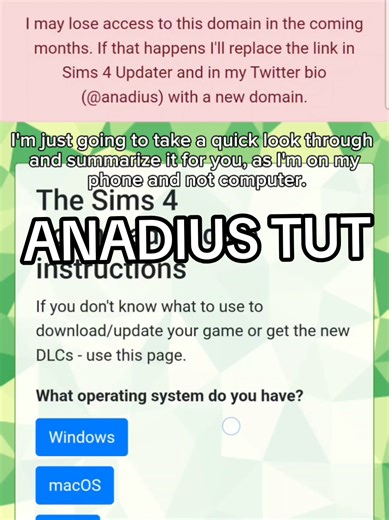 Anadius Tutorial: Cómo Utilizar el DLC Unlocker Para Sims 4