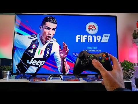 Testing FIFA 19 On The XBOX 360- POV Gameplay Test, Impression