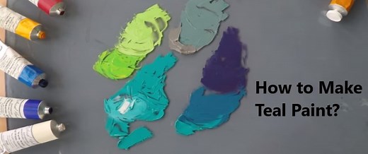 How to Make Teal Paint: Teal Color Mixing Guide