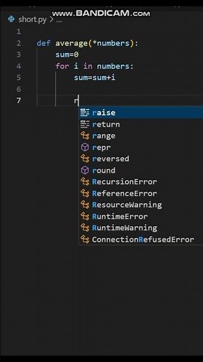Calculate Average in Python with Function