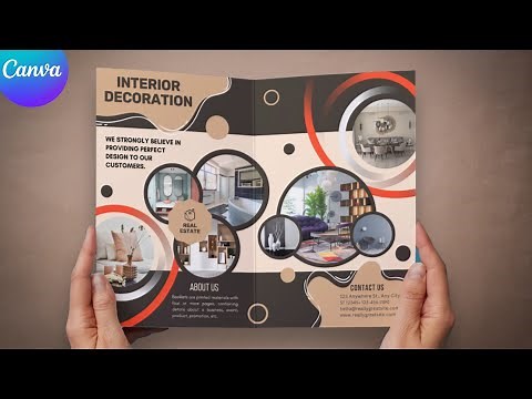 Bi-Fold Professional Brochure Design in Canva | Brochure Design