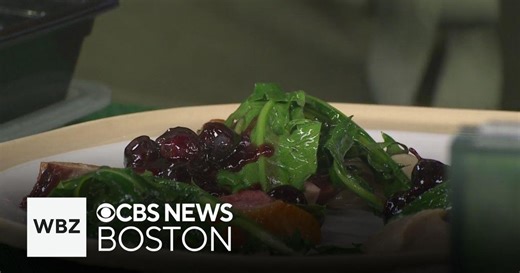 Boston restaurant, Woods Hill Pier 4, shows food recommended by Michelin Guide