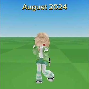 My Roblox avatar evolution (2018 - 2025)