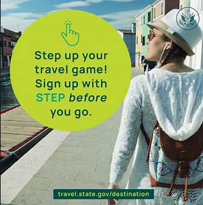 U.S. Citizens: Step up your travel game! Sign up for the free Smart Traveler Enrollment Program (STEP) to receive safety and security updates from the nearest U.S. embassy before and during your travel. Enroll at http://step.state.gov #TravelSmartFromTheStart U.S. Department of State: Consular Affairs | U.S. Embassy Kuala Lumpur