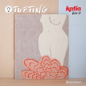Tufting, the most popular textile technique to create colorful rugs