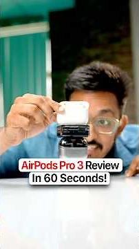 AirPods Pro 3 Review in 60 Seconds!