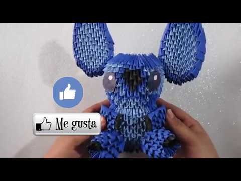 Stitch Origami 3D Tutorial