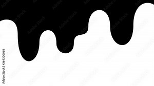 4K video frame transition cartoon 2d animation effect