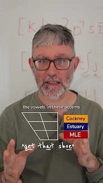 London's Vowel Shift (Cockney-Estuary-MLE)