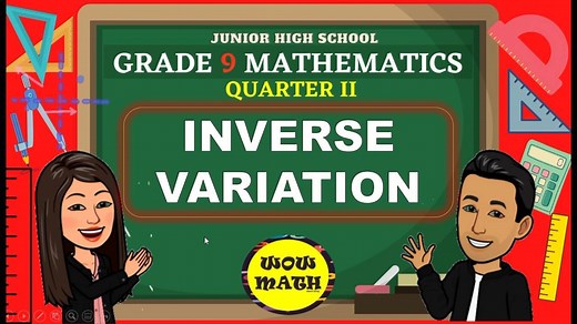 8.8K views · 293 reactions | INVERSE VARIATION || GRADE 9 MATHEMATICS...