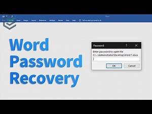 [2022] How to Recover Word Document without Password?