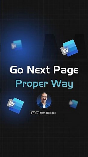 How to Properly Go to the Next Page in Word (You’re Doing It Wrong)