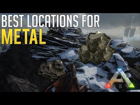 Best Metal Locations (The Island) | Ark Survival Evolved guide