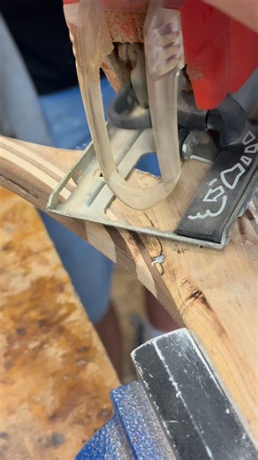 Cutting the recess in this spalted maple net — next up, we’ll be inlaying a Royal Wulff Fly in epoxy. Precision and patience bring the details to life. 🎣 Each custom net is built by hand, one at a time. Check out more of our work or order yours today at www.bradyshandmadenets.com #flyfishing #flytying #royalwulff #troutfishing #customnets #flyfishinglife #flyfishamerica #flyfishingart #flyfishinggear #handcrafted #woodworking #spaltedmaple #epoxyart #trout #catchandrelease #bradyshandmadenets #