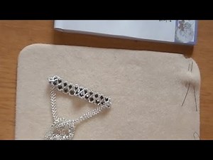 Beading Tutorial Chevron Stitch Necklace