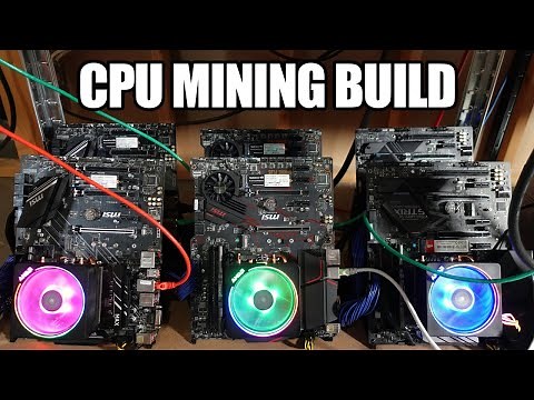 Ryzen 3900x X4 Build | CPU Mining
