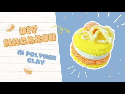 🎀 DIY MACARON EN PÂTE POLYMÈRE – TUTO FACILE ET RÉALISTE ! 🍬