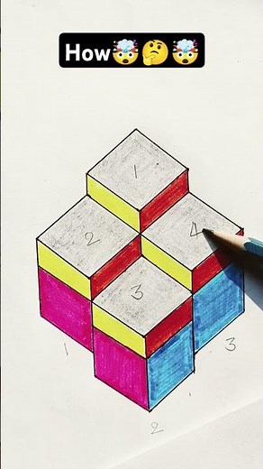 I Tried Easy Step-by-Step Illusion Drawings