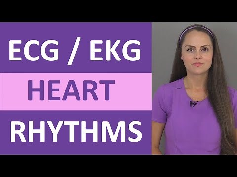 EKG Rhythms | ECG Heart Rhythms Explained - Comprehensive NCLEX Review