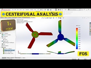 Solidworks simulation | How to make centrifugal simulation on Solidworks