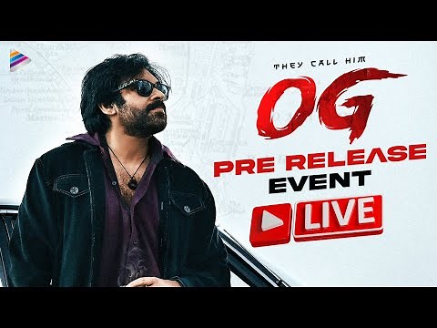 OG Pre Release Event LIVE | Pawan Kalyan | Priyanka Mohan | Sujeeth | Thaman S | OG Concert LIVE