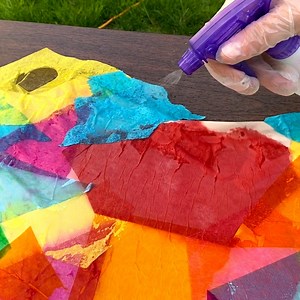 1.1M views · 373 reactions | You can dye clothes rainbow using bleeding tissue paper. The trick is to apply the tissue paper over one another quickly so the colors blend together. | Insider Style | Facebook