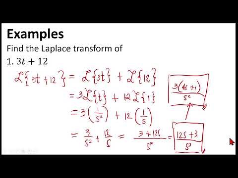 Practice Problems on Laplace Transform