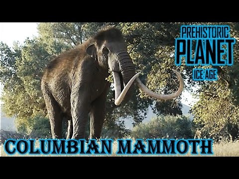 prehistoric Planet Ice age Columbian mammoth screen time
