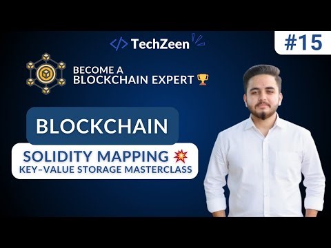 Blockchain Tutorial #15: Solidity Mapping EXPLAINED 🔥 Key–Value Storage MASTERCLASS (2025)