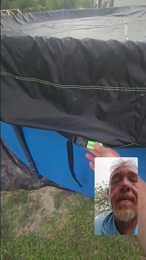 Uirway Solar Reflective Pool Cover for Round Above Ground Pools – Energy-Saving, UV-Resistant, Easy