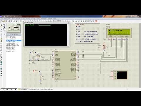 USART and serial interrupts of ATMEGA16 - Codevision and Proteus