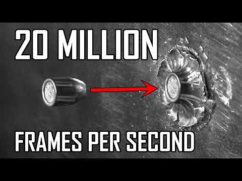 Filming Bullets at 20,000,000 FPS! - Ballistic High-Speed