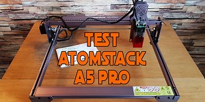 Test Atomstack A5 Pro 40W (graveur laser CNC) sur Lesimprimantes3D.fr