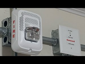 Notifier DVC Voice Evacuation Fire Alarm System Test 5 with New Device!