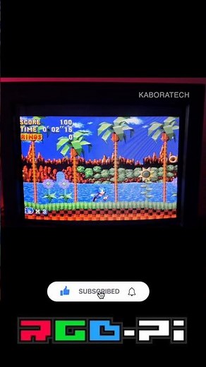 RGB PI on Raspberry Pi4 ARCADE MACHINE