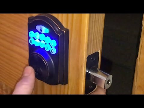 “changing” CODE on defiant electronic deadbolt (passcode) programming door lock keyless entry