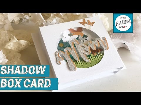 How to Make a Shadow Box Card Tutorial