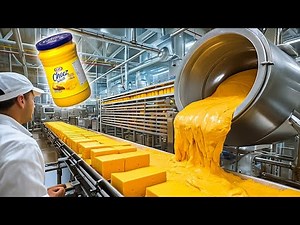 Inside Cheese Factory | Huge processing Unit|