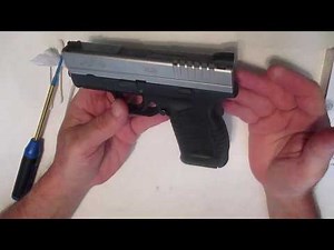 How to Clean a SPRINGFIELD XDS 9 Handgun, Disassembly and Assembly