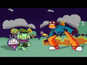 Flippy vs Whitty [Ballistic x Flippin out] FNF Mashup