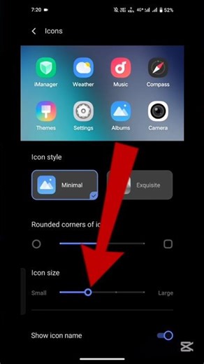 How to make apps icon small and large on android | Apps icons ko small large kaise karein 2025
