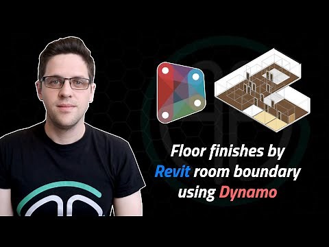Floor finishes by Revit room boundary using Dynamo (revisited)!